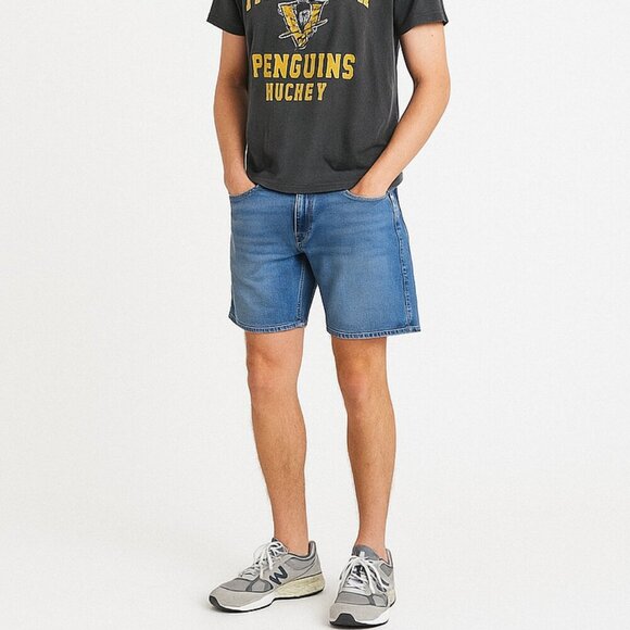 Signature by Levi Strauss Other - Signature by Levi Strauss Denim Shorts Jort W38 Blue Relaxed Fit 5-Pocket Cutoff